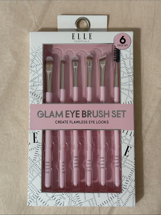 Elle Other - Elle Pink Glam 6-Piece Eye Brush Set